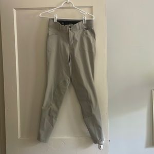 Kerrits Crossover Knee Patch Breech, Size M, Sand